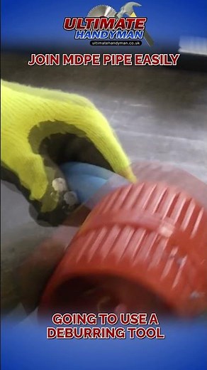 Join MDPE pipe using a Melimatic Push-Loc fitting #shorts