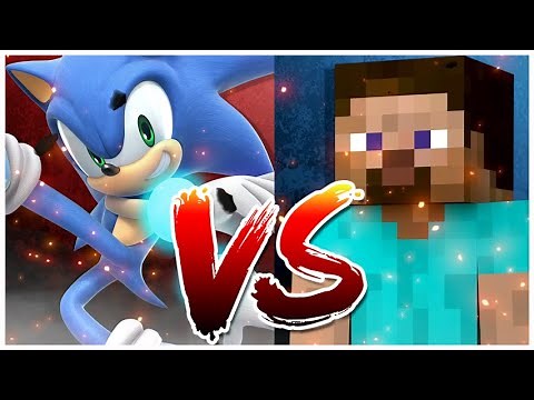 Sonic Vs Steve - Super Smash Bros Ultimate!