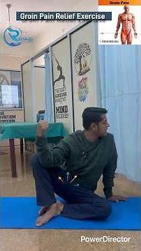 Groin Pain Relief Exercise. #groinpain #inguinalpain