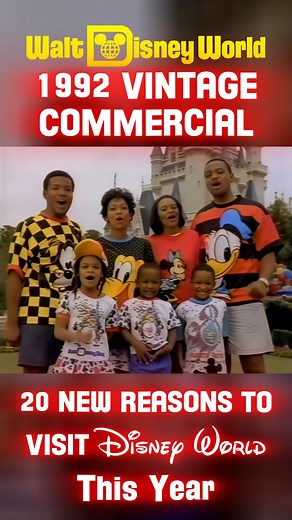 3.3K views · 54 reactions | Walt Disney World 1992 Vintage Commercial 20 NEW REASONS to visit Disney World #facebookreel #vintagedisneyworld #90sdisneyworld #disneyworldthrowback #1992disneyworld #disneyworldcommercial #facebookdisneyreel #fypdisney #fypreels | Disney Dave | Facebook