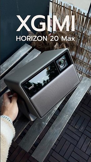 XGIMI HORIZON 20 Max unboxing ✨ The best home projector you can get right now. 4K, 5700 ISO Lumens ✨