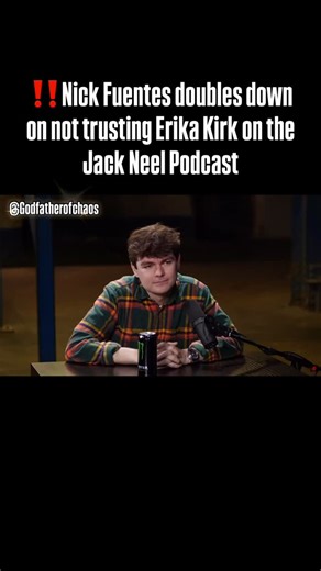 129K views · 388 reactions | According to Nick, Erika Kirk moved from widow to CEO a little too fast for comfort. Thoughts? Follow me:  @godfatherofchaos @godfatherofchaos_bckup Be sure to follow these patriots  #erika #nickfuentes #charliekirk | BigAzrob | Facebook