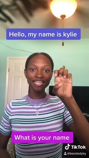Learn to sign “my name is and what is your name? In Bahamas sign language