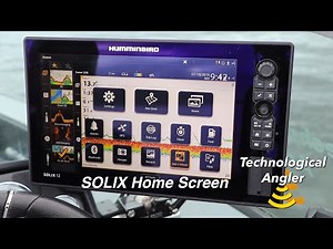 Humminbird SOLIX | Home Screen Overview | The Technological Angler