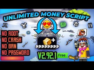 Blockman Go Unlimited Gcubes And SkyRoyal Money Script | Hurry up 🤑❤️