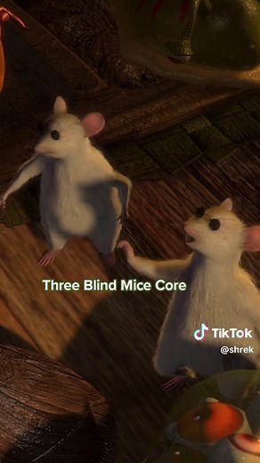Three Blind Mice in Shrek: A Nostalgic Animation
