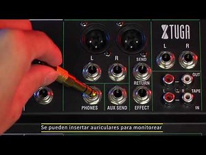 Xtuga Mezcladora Mixer De 12 Canales Ct120