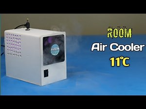 How To Make Mini Room Air Cooler - At Home || Homemade Air Conditioner