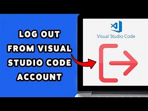 How To Log Out From Visual Studio Code Account 2025 | Sign Out & Remove Account From VS Code