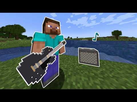 Guitars in Minecraft! | Guitars! Mod Overview