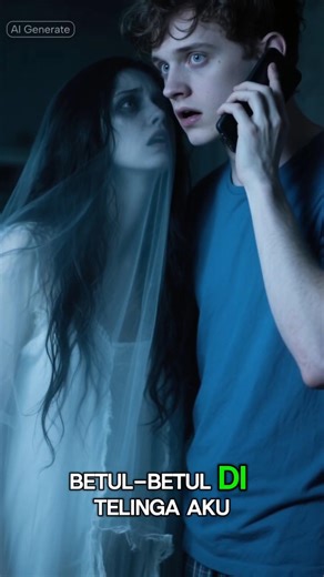 “Jangan Angkat Telefon Tu…” – Tapi Aku Dah Terangkat 😱 #kisahseram #horrorshorts