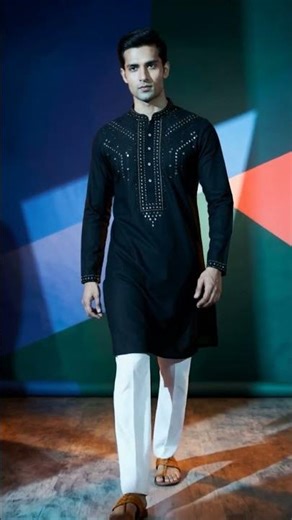 The Art of Embroidery: Premium Men’s Kurtas ✨#MensFashion #MensStyle #OOTD #fashiontrends2026