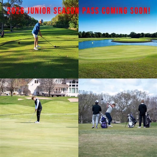 We are excited to announce that our Junior Season Pass registration will open February 1st. Online registration only, if you have additional questions please visit our website. To register please use the link in the comments. | Edinburgh USA Golf Course