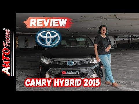 Review Toyota Camry Hybrid 2015 with Thalia Autofame !!!
