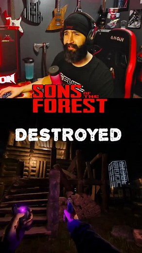 1.9K views · 149 reactions | Sons Of The Forest gameplay. Base build was going great but the mutants saw to that. This survival simulator game keeps you on your feet. Follow for more! #sonsoftheforest #survivalgames #simulatorgames #gameplay | Nick Lyon | Facebook
