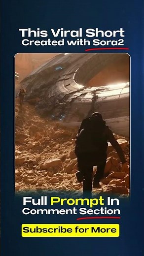 How to Create a Viral AI Short in 30 Seconds | Sora 2 Prompt + Settings