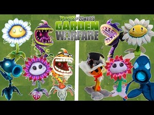 All Plants Plush Variants - Plants Vs Zombies Garden Warfare
