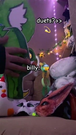 MY FINGERS LOOK WEIRD HELP- duets? ‪@IKEA_ALIEN-e4b‬ #fypシ #dragonpuppets