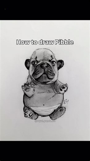 ROY on Instagram: "WASH MY BELLAY! How to draw Pibble #pibble #art #memes #fyp"