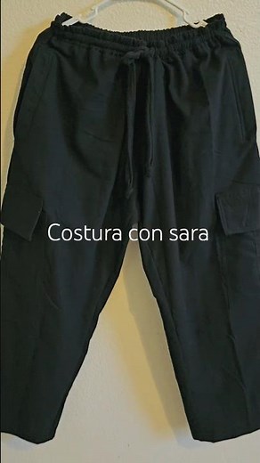 Como hacer un pantalón con bolsas a los lados #costuraamano #costura #moda #pantalón