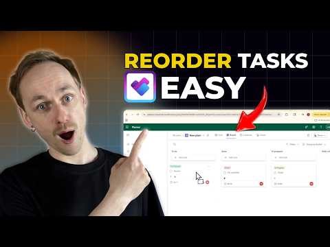 How to Reorder Tasks in Microsoft Planner [2026 Full Guide]