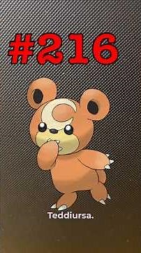 Pokédex Challenge - Episode #216 - Teddiursa