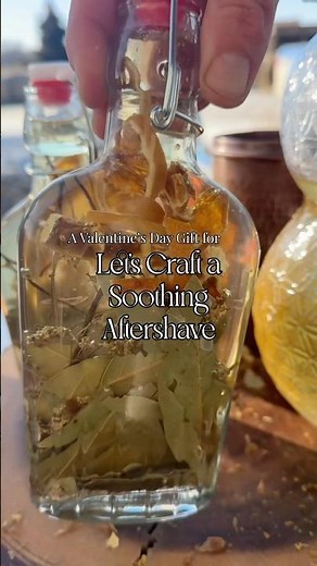 A Soothing Herbal-Infused Aftershave