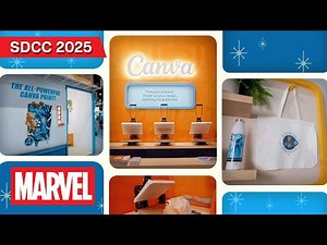 Canva Booth Tour | Marvel @ SDCC 2025