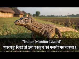 The Truth About India’s Monitor Lizard | घोरपड़ दिखे तो उसे पकड़ने की कोशिश मत करना 🙏