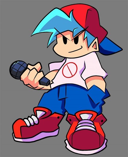 Made a Boyfriend rig for the first time and had @Blue_Tigress07 on Twitter animate it. Everything was hand drawn by me. #fyp #fridaynightfunkin #fnf #fridaynightfunkinmod #animation