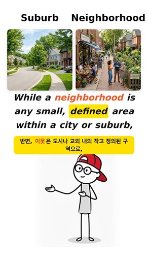 suburb vs neighborhood #ielts #ieltsvocabulary #english #englishvocabulary #englishlearning