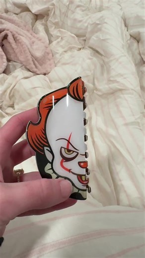 New clown hair clip!! #scream7 #horrorcollector🔪 #horrorcollecting #screammovie #horrorroom