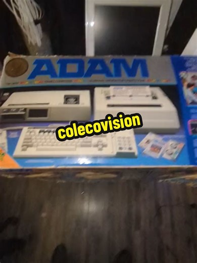 coleco Adam retro computer 😱😱#retrocomputer #fypp #colecovision#computer#80s#flashback