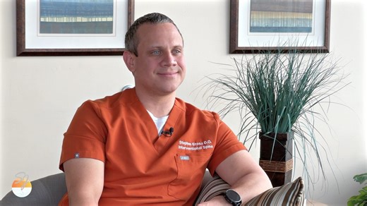 NEW EPISODE! This #RiversideReflections features Stephen Erosa, DO, Interventional Pain Management Specialist. We discuss chronic pain treatments, minimally invasive procedures, neuromodulation, and more. Manage your pain & improve your quality of life. Watch now: https://youtu.be/oROVUXbpvX0 #CommunitySTRONG For more information, visit: https://riversidehealth.org/specialty-services/surgical-services/interventional-spine-pain-management-center/ | St. John's Riverside Hospital | Facebook