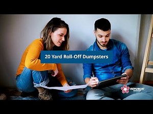 20-Yard Roll-Off Dumpster Rentals for Home/Residential
