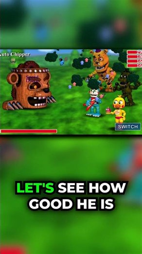 Nightmare FredBear Is TOO OP In FNaF World 😭💀 #fnafworld #shorts