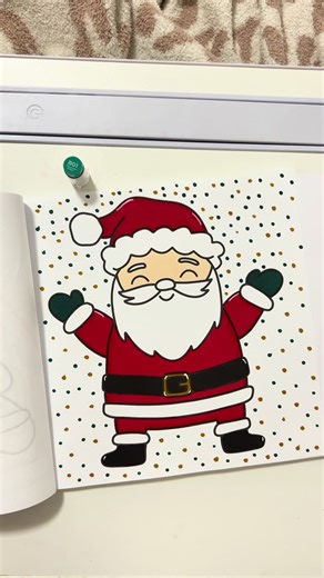 Santa Claus Adult Coloring Experience for Christmas