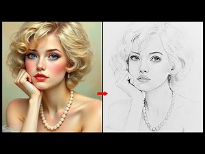 Portrait Sketching Tutorial Like an Artist – Learn Loomis the Easiest Way!