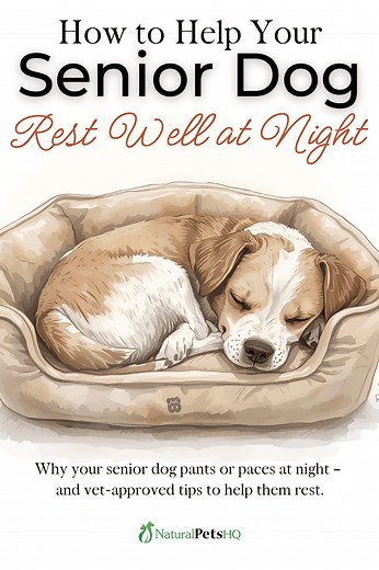 Senior Dog Panting and Restless at Night? Vet’s Guide - Natural Pets HQ