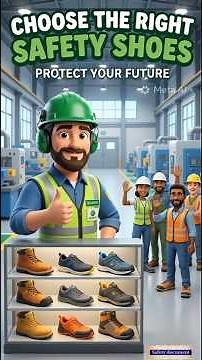 Safety Shoes Types | Complete PPE Foot Protection Guide 👷‍♂️🥾