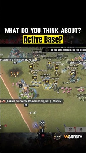 Mất đi khoảnh khắc active base | Warpath v13.7