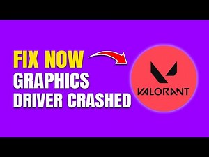 How To Fix Graphics Driver Crashed Error in Valorant