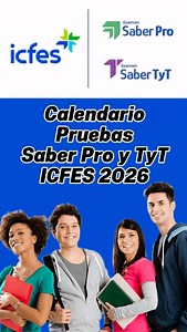 Calendario para presentar las pruebas ICFES Saber Pro y TyT semestre 2026-1‼️ #icfes #saberpro #universitarios #estudiantes #colombia🇨🇴 | Diego Bohada