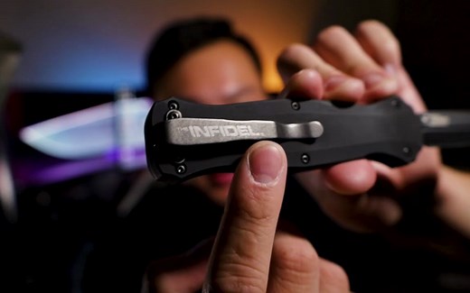 BENCHMADE 美国蝴蝶 3300BK Infidel Dagger AUTO OTF Infidel直跳