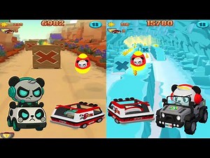 Top 2 Character 😎 in Tag with Ryan "Combo Panda" & "Spy Robo Combo" | Vehicle Showcase