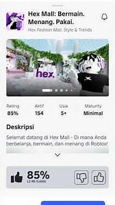 Tutorial UGC gratis Map Hex Mall. #beranda #fyp #roblox #ugcroblox #tutorialroblox #robloxugclimited