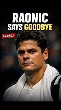 Milos Raonic Says Goodbye to Tennis After Historic Career.
