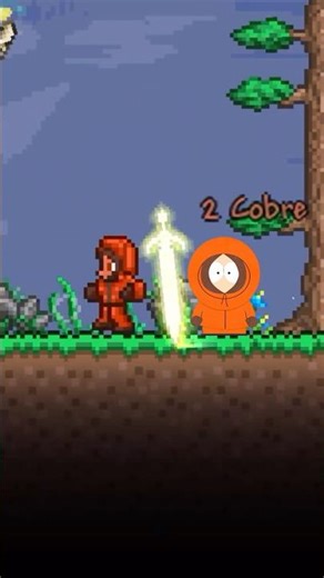 DISFRAZ DE PARKA (KENNY DE SOUTH PARK) EN TERRARIA | REFERENCIAS EN TERRARIA #terraria #yaaelin