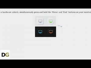 How to Fix AOC Monitor Image Setup Greyed Out – OSD Unlock, HDRMBR Locks & Preset Fix
