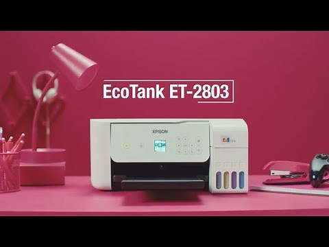 Meet the Epson EcoTank ET-2803